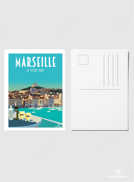 Puzzle - Marseille vieux port – Maison Landolfi