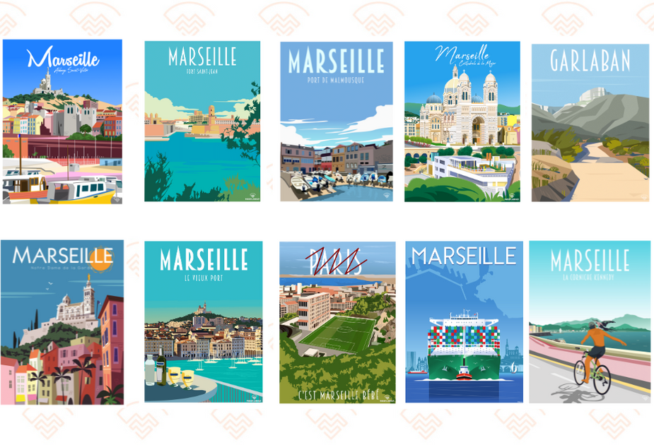 Puzzle - Marseille vieux port – Maison Landolfi