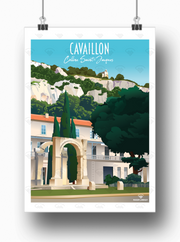 Affiche Cavaillon - Colline Saint-Jacques