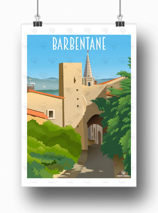 Affiche Barbentane