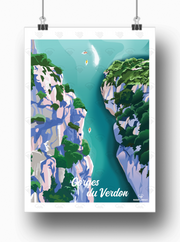 Affiche Gorges du Verdon