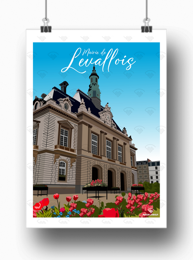 Affiche Levallois - Mairie