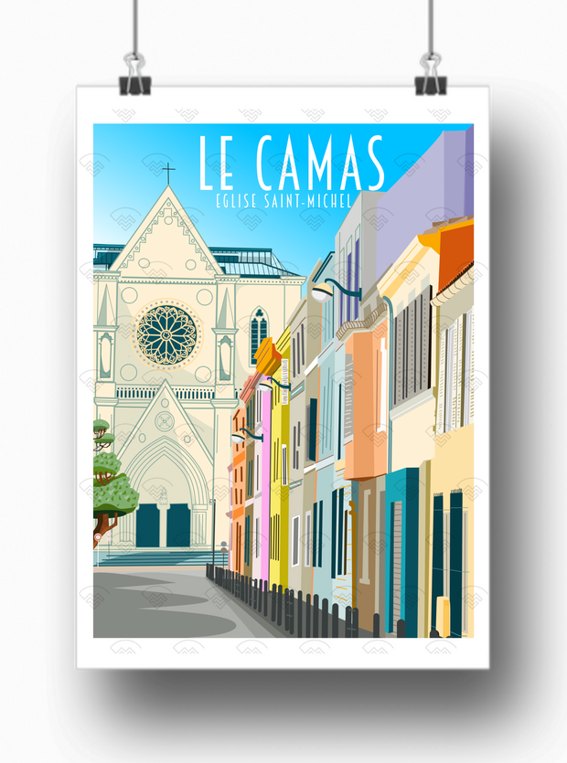 Affiche Marseille - Le Camas