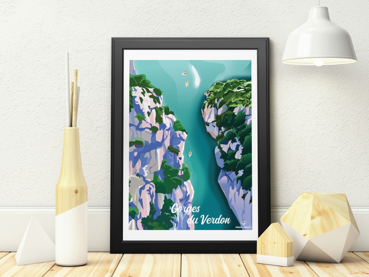 Affiche Gorges du Verdon