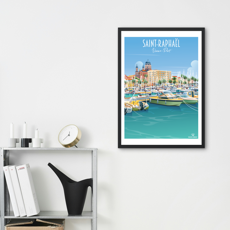 Affiche Saint-Raphaël - Vieux Port