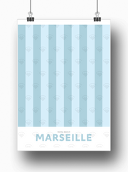 Affiche Marseille par Maona Design