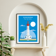 Affiche Plougonvelin - Phare Saint-Mathieu par Raphaël Delerue