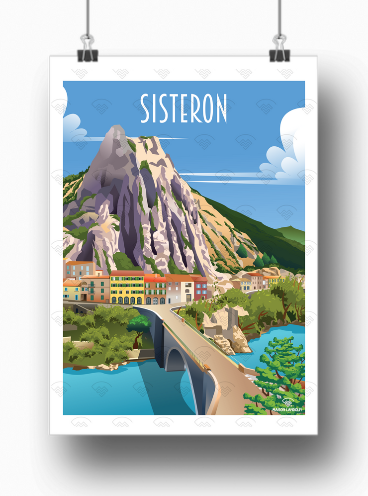 Affiche Sisteron