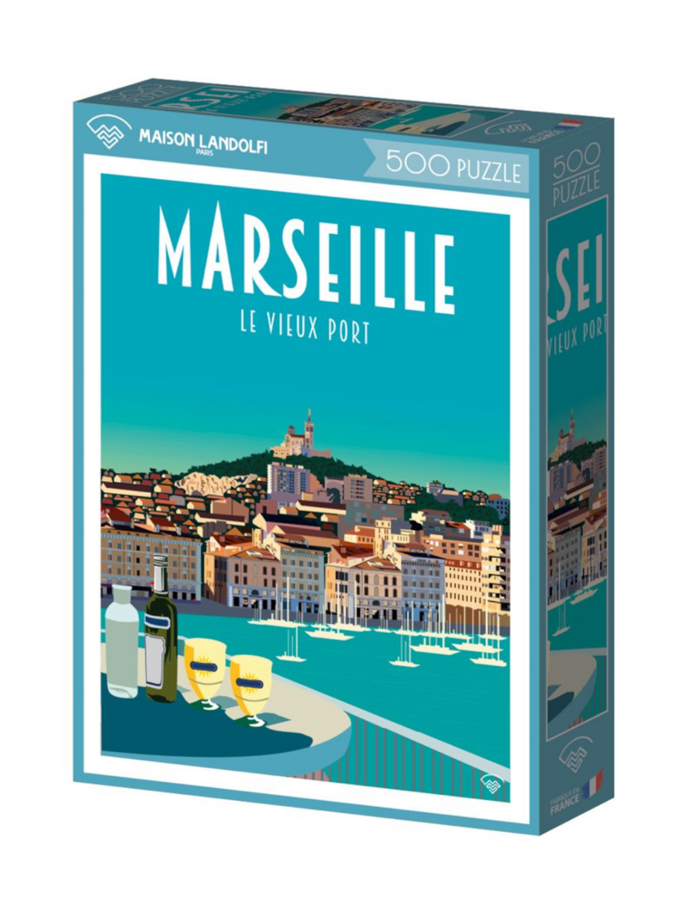 Puzzle Marcel Lyon Le Vieux Lyon – I.D DECO MARSEILLE