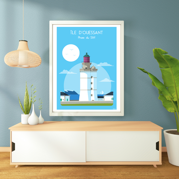 Ile d'Ouessant - Phare du Stiff par Raphaël Delerue